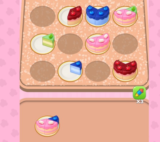 Match colorful cakes in Cake Merge 2.