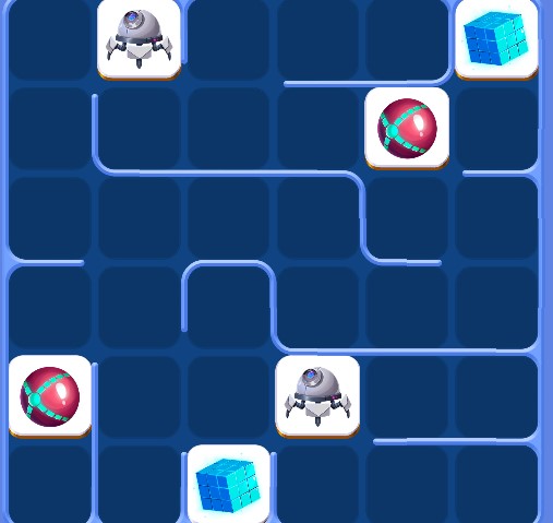 play Drag & Match Maze - Tile free on skribblio.online